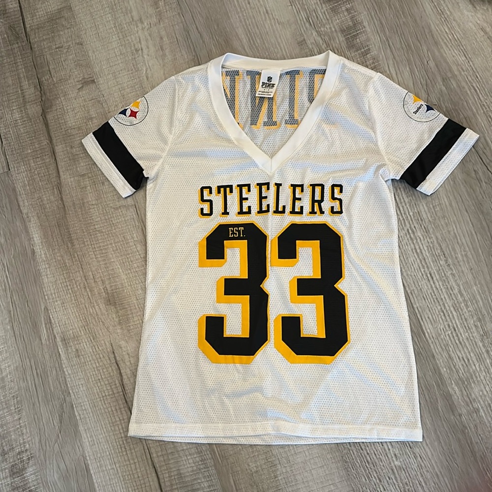 PINK Steelers jersey